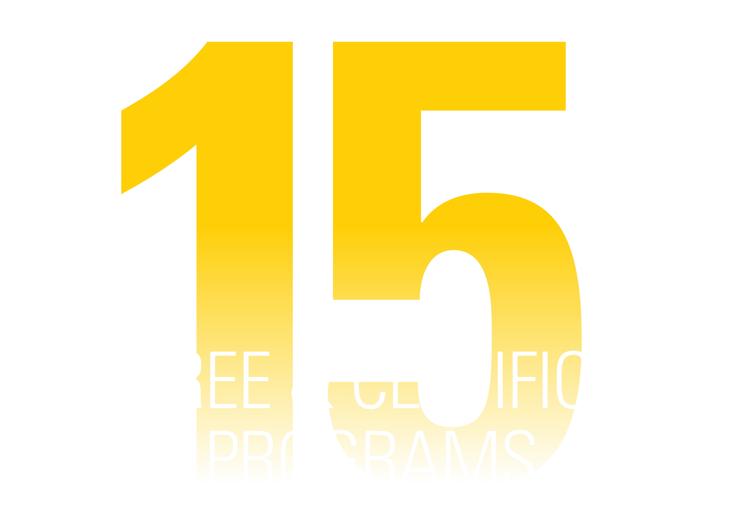 15 Degree and Certificate Programs